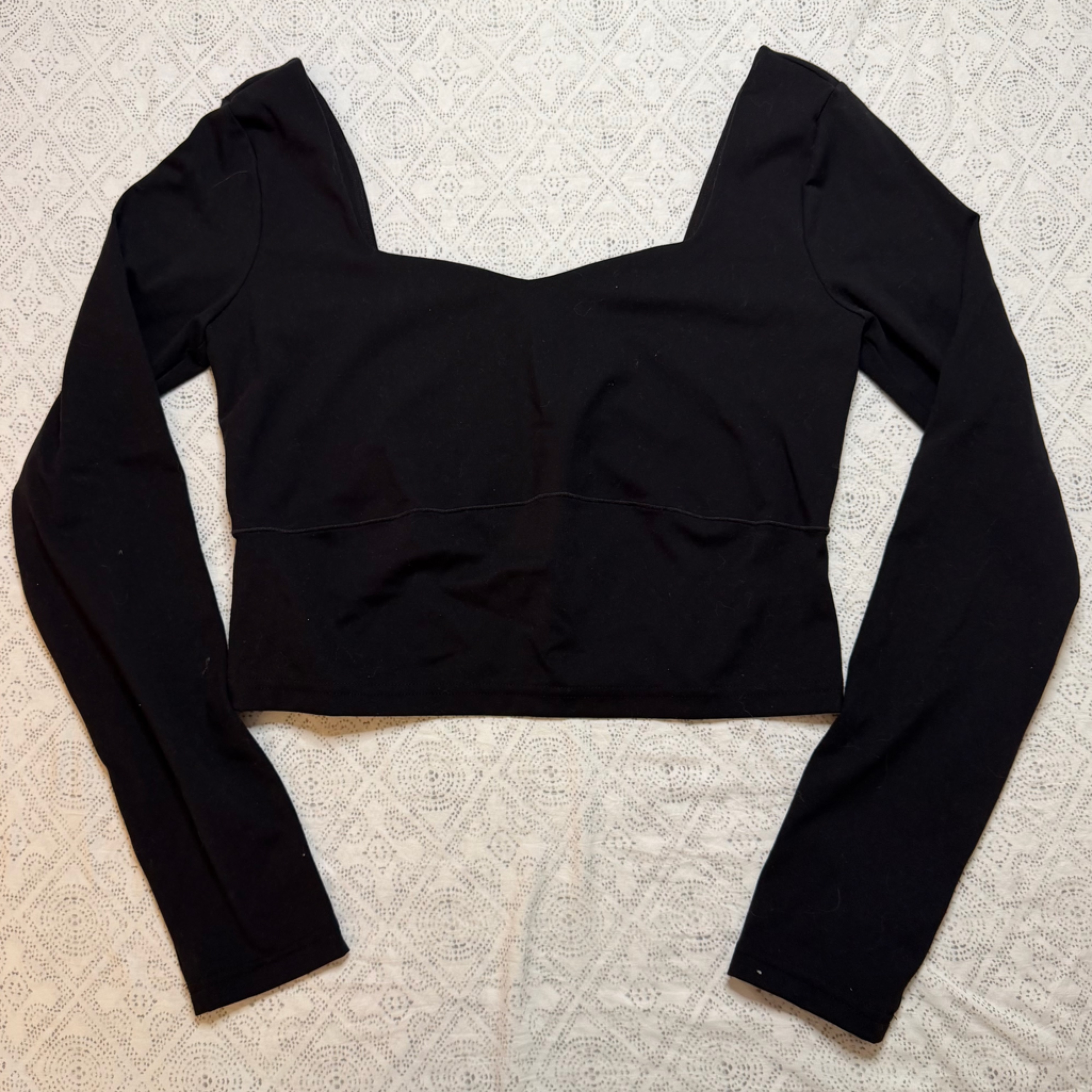 Flx Black Long Sleeve Womens Top Urban / Commuter Size M